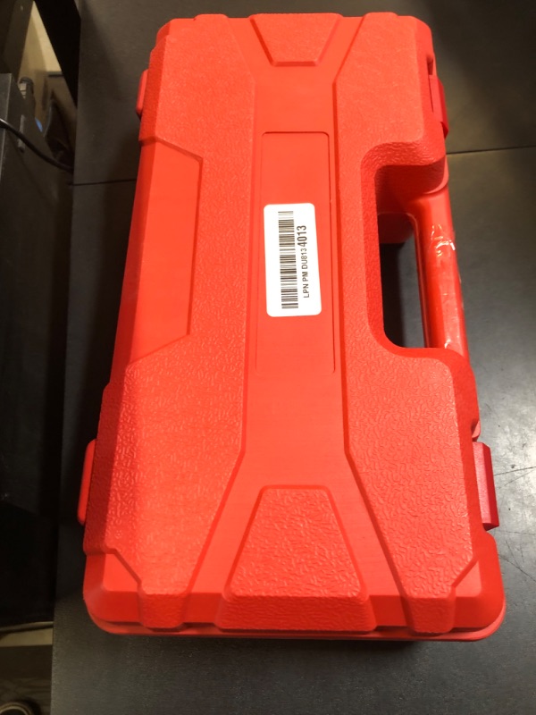 Photo 1 of Qwork  Threader Ratchet Kit, 3 Die Ratcheting Pipe Threading Tool Set 1/2", 3/4", 1", Portable Cast Iron Pipe Threading Set, for Professional Cutting & Pipe Threaders