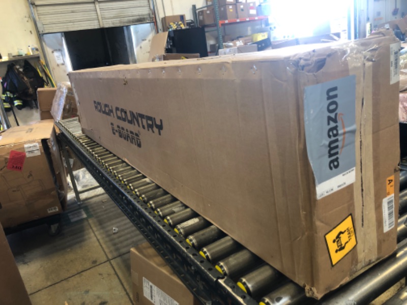 Photo 1 of Rough Country Power Running Boards with LED Step Lights for Jeep Gladiator JT, 4WD (2020-2024) - Dual Motor Electric Powerstep Board & Retractable Steps