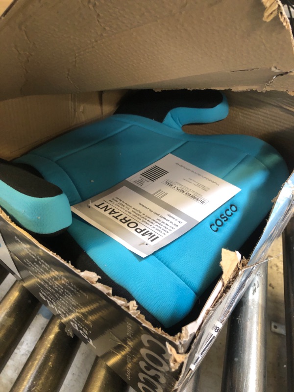 Photo 1 of Cosco Topside Backless Booster Car Seat, Lightweight Booster Seats for Cars 40-100 lbs, Backless Booster Seat for Car, Turquoise