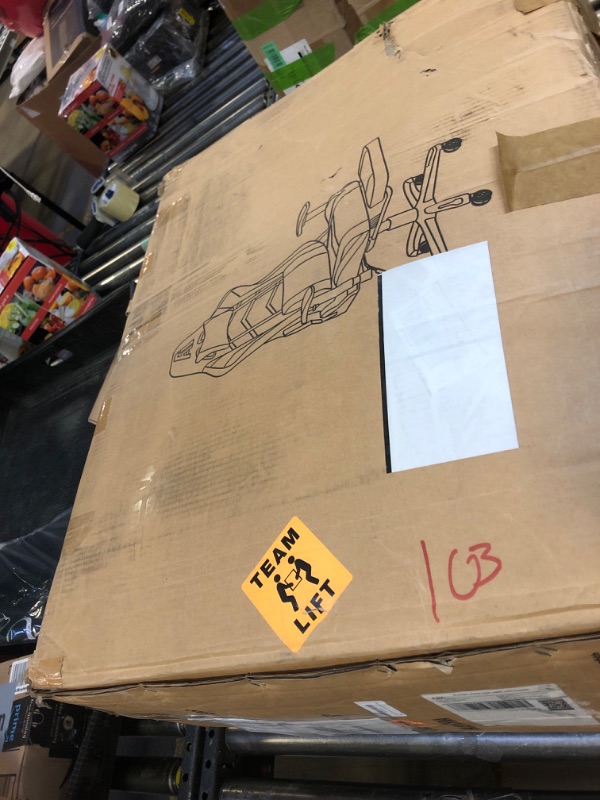 Photo 1 of AA Products Gaming Chair Ergonomic High Back Computer Racing Chair Adjustable Office Chair with Footrest, Lumbar Support Swivel Chair - Black