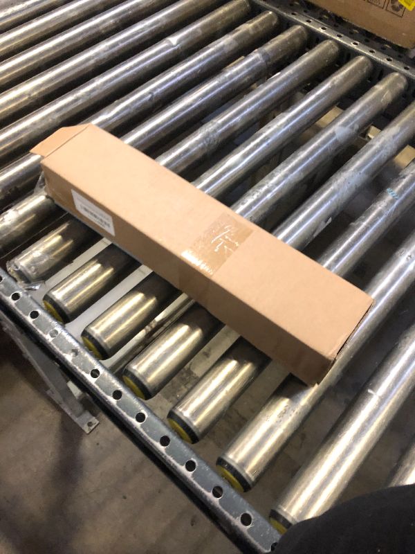 Photo 1 of Gold Curtain Rods 28 to 48 Inch(2.3-4 ft), Modern Decorative Heavy Duty Adjustable Curtain Rod for Windows, Single curtain Rod with Gold Translucent Diamond finials, 18-45"