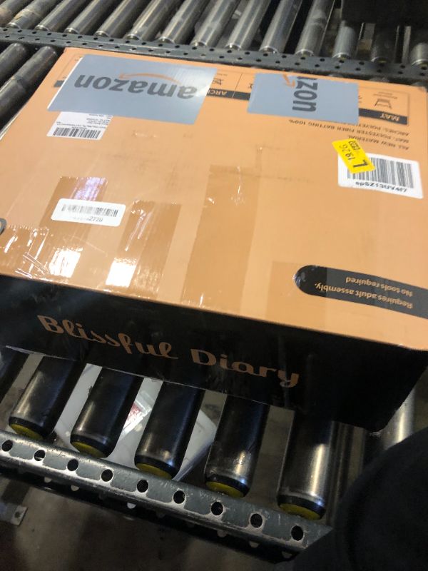 Photo 1 of Blissful Diary Baby Play Gym & Activity Mat, Leaf Shaped Baby Tummy Time Play Mat with 6 Detachable Toys, Promotes Motor Skills & Sensory Development, Newborn Baby Essentials Gift, Oatmeal Beige