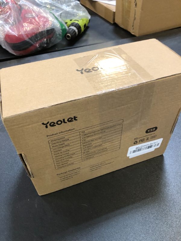 Photo 1 of Yeolet Fingerprint Door Lock Keyless Entry Door Lock Deadbolt with App Control Smart Door Locks for Front Door Lock with Code, Keypad Deadbolt Auto-Lock Anti-Peeping Code, Easy Installation