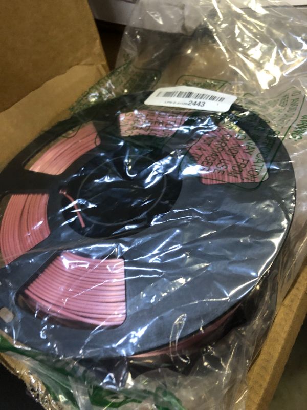 Photo 1 of MIKA3D Silk Metallic Rose Gold Pink Shiny PLA Filament, 1KG 2.2Lbs 3D Printing Material with 1.75mm High Diameter Accuracy, Neatly Wound Silk PLA Widely Support for FDM 3D Printers