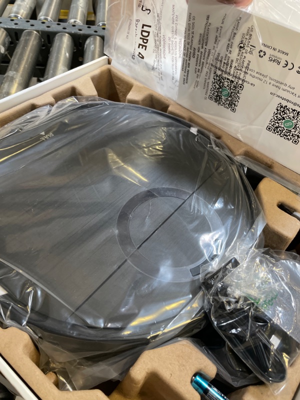 Photo 1 of Robot Vacuum and Mop Combo, 2 in 1 Mopping Robot Vacuum Cleaner with Schedule, Wi-Fi/App/Remote, 2000Pa Max Suction, Self-Charging Robotic Vacuum, Slim, Ideal for Hard Floor, Pet Hair, Low-Pile Carpet