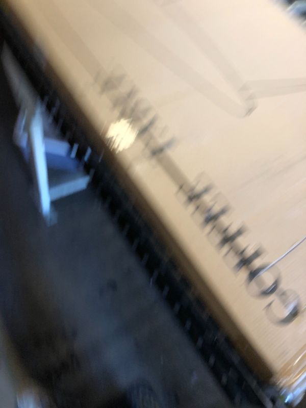 Photo 1 of FIRMINANA Mid Century Modern Coffee Table,Large Oval Coffee Table for Living Room,Oval Small Mangotop Coffee Table for Small Spaces Nature Wood-47.3" W x23.63 D x 17.72" H