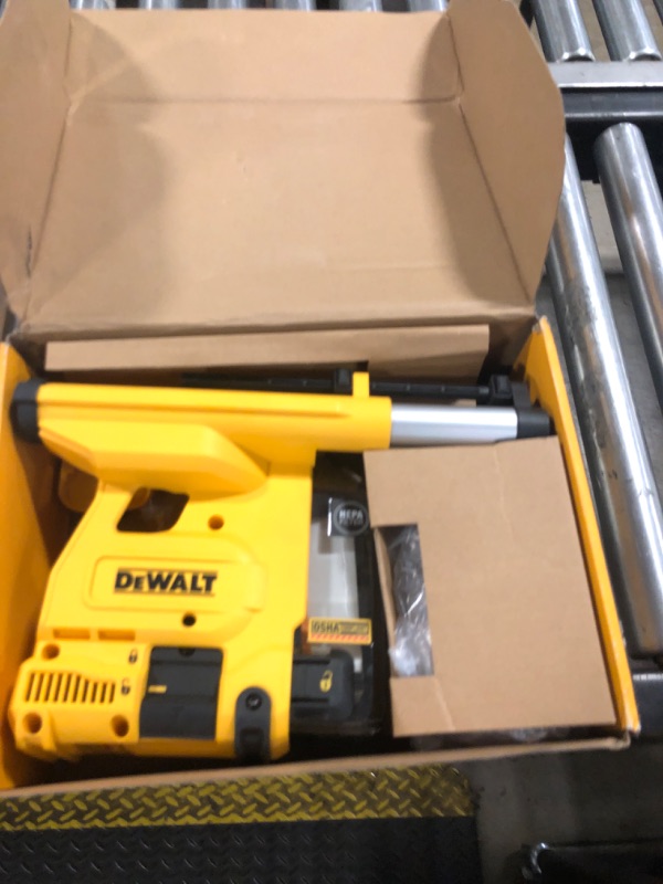Photo 1 of DEWALT Onboard Rotary Hammer Dust Extractor for 1-Inch SDS Plus Hammers (DWH303DH)