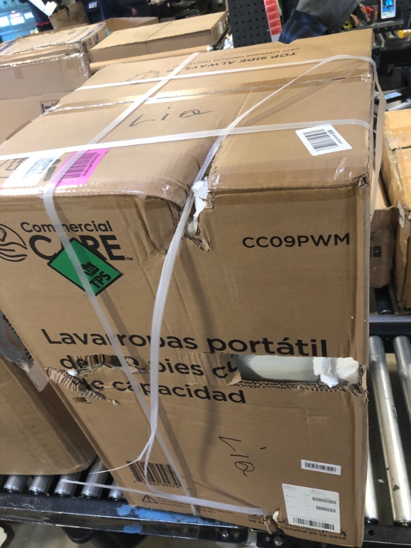 Photo 1 of Commercial Care 0.9 Cu. Ft. Portable Washing Machine, Compact Washing Machine with 6 Wash Cycles, Portable Clothes Washer Featuring 3 Water Levels