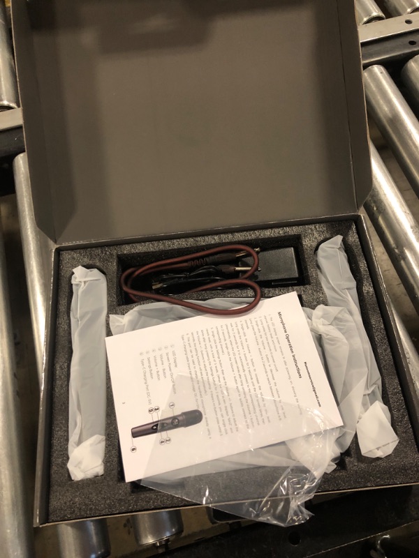 Photo 1 of Wireless Microphone System Karaoke Machine - Rechargeable Handheld Dynamic Microphones, Dual Wireless Mics, Adjustable UHF Channels, Auto Scan, 320ft Range, Microphone for Karaoke