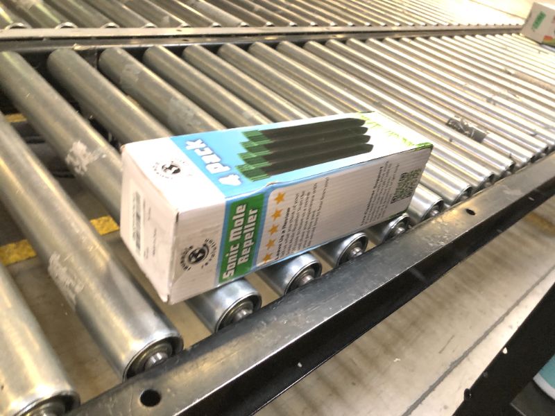 Photo 1 of 4 Pack Sonic Mole Chaser - Battery Operated Rodent Repeller Stake, Scares Away Moles, Voles, Gophers and Rats by Reusable Revolution (Green & Black)