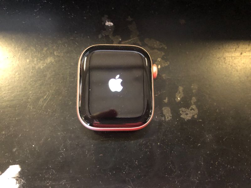 Photo 1 of Apple Watch Series 10 [GPS 42mm case] Smartwatch with Rose Gold Aluminium Case with Light Blush Sport Band - S/M. Fitness Tracker, ECG App, Always-On Retina Display, Water Resistant