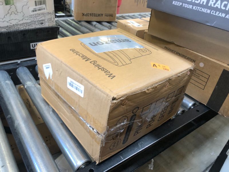 Photo 1 of Portable Washing Machine Upgraded Large Capacity Foldable Mini washing machine, small washer for Baby Clothes, Underwear or Small Items, Apartment, Dorm,RV Travel laundry Gift Choice(Green)