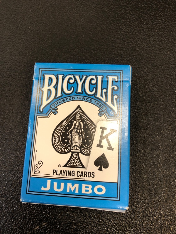 Photo 1 of Bicycle playing cards Jumbo