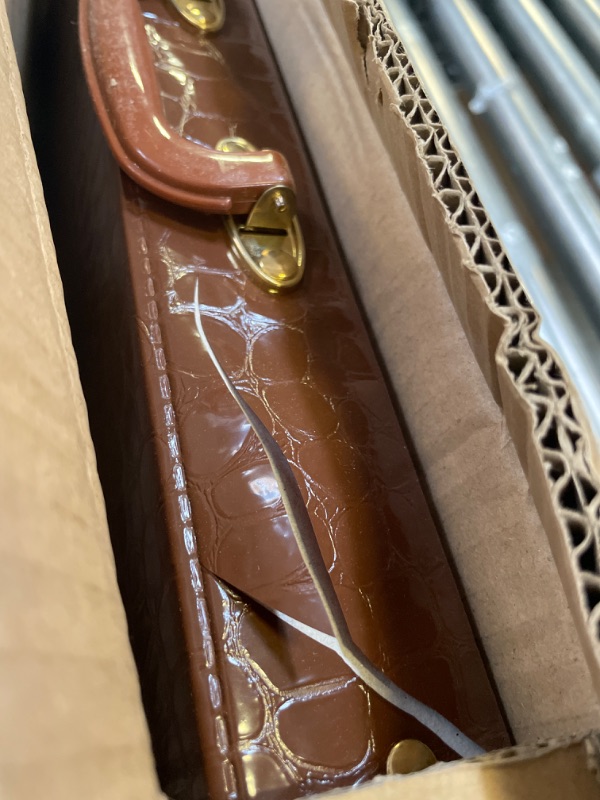 Photo 1 of GUSTARIA American Mahjong Set, Mahjongg Game Set with 166 Numbered 1.5" Large Size Tiles?Green?,Brown Carrying Case, English Manual(Majiang, Mah Jongg)