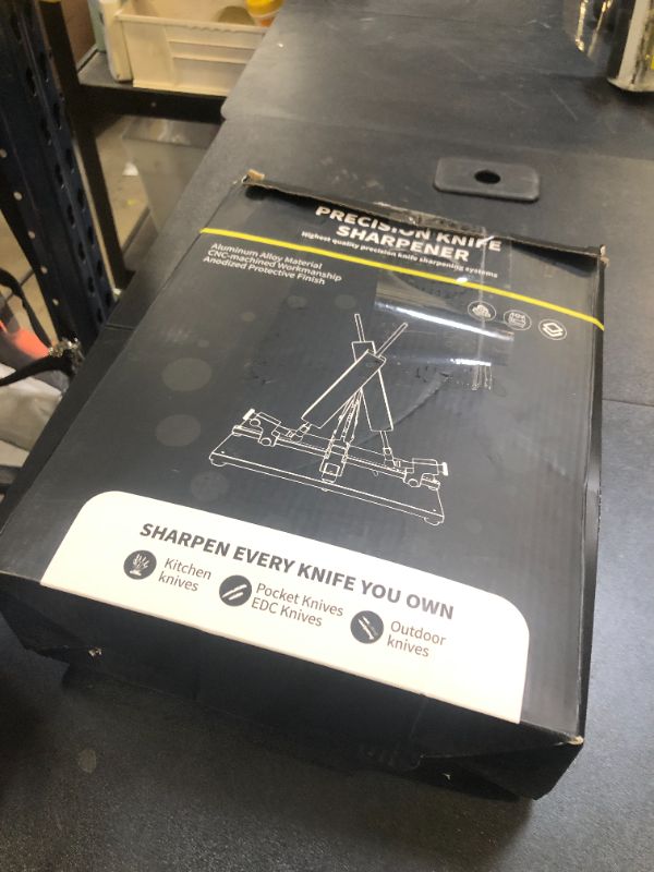 Photo 1 of Fixed Angle Knife Sharpener Kit with Digital Angle Indicator, #400, #1000 Diamond Plate, Professional Precision Adjust Knife Sharpening System Kit for Kitchen Knives, Pocket Knives, Hunting Knives