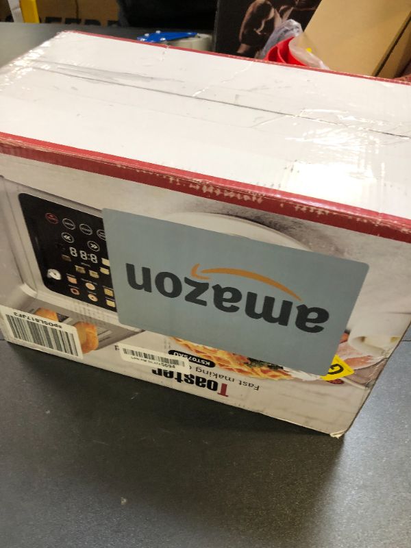 Photo 1 of WHALL Touch Screen Toaster 2 Slice, Stainless Steel Digital Timer Toaster with Sound Function, Smart Extra Wide Slots Toaster with Bagel, Cancel, Defrost (silver)