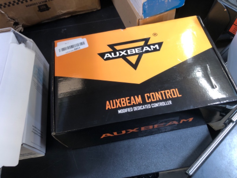 Photo 1 of Auxbeam 6 Gang Switch Panel BC60, Universal Circuit Control Relay System Box with Automatic Dimmable On-Off LED Switch Pod Touch Switch Box for Car Pickup Truck UTV ATV Boat, 2 Years Warranty, Blue