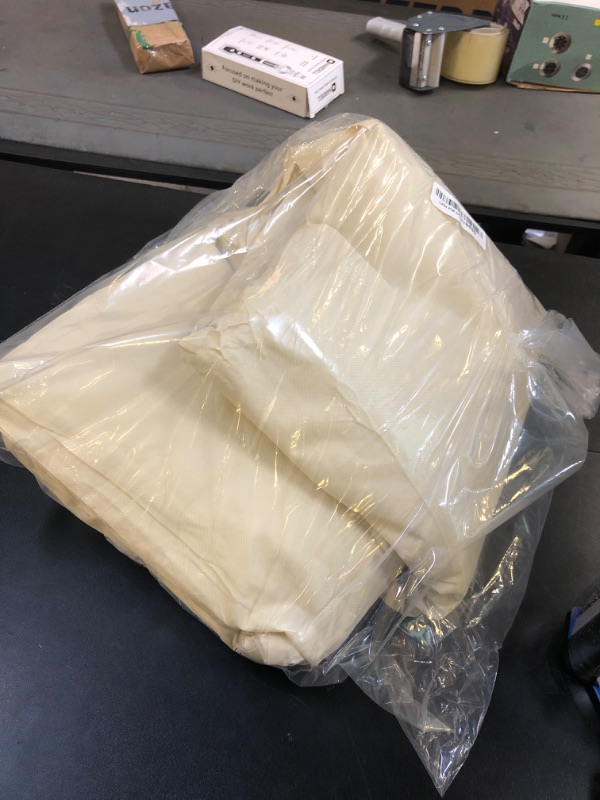 Photo 1 of Backflow Preventer Insulation Cover (3°F), Backflow Insulation Cover, Backflow Preventer Cover, Backflow Valve Cover Insulated, Outdoor Pipe Insulation Covers for Winter, 38" W x 24" H, Beige