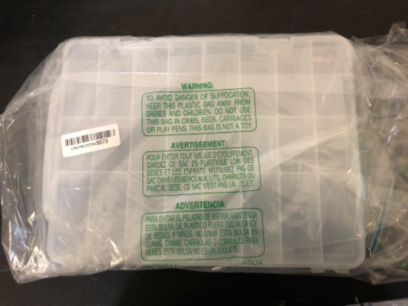 Photo 1 of JOYMOMO 48 Slots Mini Brand Storage Case with Mini Brands Collector Toys?Transparent Compartment for Miniatures(Case Only)