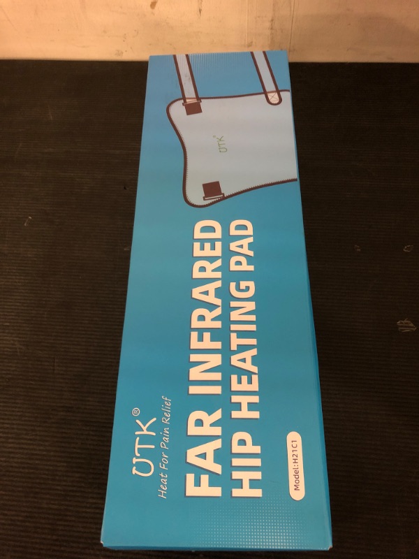 Photo 1 of UTK Hip Heating Pad for Sciatica Pain Relief, Far Infrared Heating Pads with 16 Natural Jades & Smart Controller, Lower Back/Thigh/Buttock/Abdomen Electric Heat Pad for Women