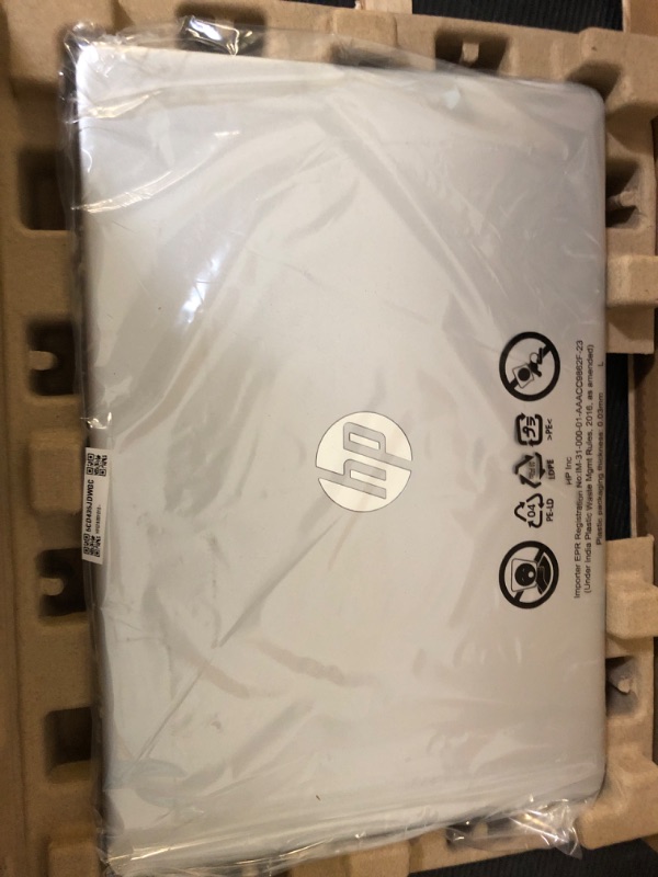 Photo 1 of HP 14 inch Laptop, HD Display, 12th Generation Intel Core i3-1215U, 8 GB RAM, 256 GB SSD, Intel UHD Graphics, Windows 11 Home in S Mode, 14-dq5009nr (2024)