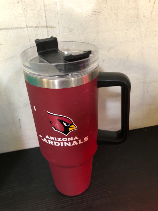 Photo 1 of FOCO Arizona Cardinals NFL 40 oz XL Tumbler - Team Color