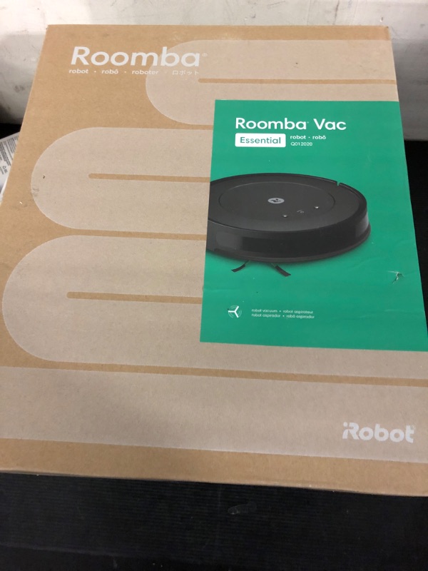Photo 1 of iRobot Roomba Vac Robot Vacuum (Q0120) - Easy to use, Power-Lifting Suction, Multi-Surface Cleaning, Smart Navigation Cleans in Neat Rows, Self-Charging, Alexa