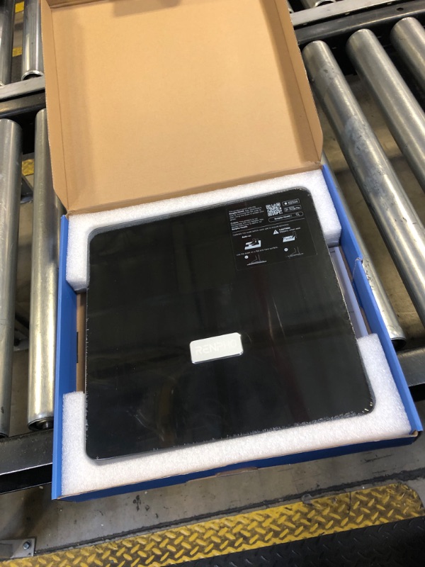Photo 1 of RENPHO Smart Scale with BMI, Body Fat, Muscle Mass, Bluetooth Scale for Body Weight, FSA HSA Store Eligible, 13 Metrics with Large VA Display, Support App Connection, Black, Elis 2X