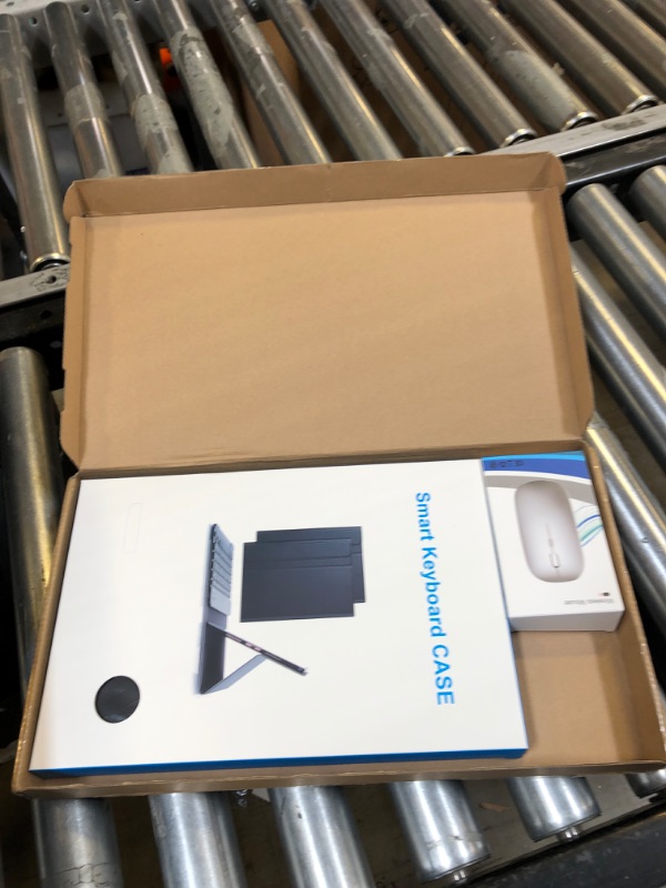 Photo 1 of TUNKARMOR Case Keyboard for Samsung Galaxy Tab S10 Plus / S9 FE Plus / S9 Plus / S8 Plus / S7 FE / S7 Plus 12.4inch - Mouse and Detachable Magnetic Keyboard, Slim Case with S Pen Holder