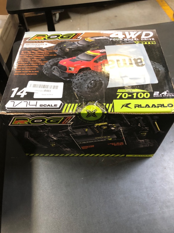 Photo 1 of RIAARIO RC Cars 1/14 RTR Brushless RC Car for Adults Fast 50 mph RC Trucks All Terrain Hobby Trucks Electric Off-Road Monster Trucks 4WD Remote Control Car Waterproof Truck with 3S 2200 mAh Battery