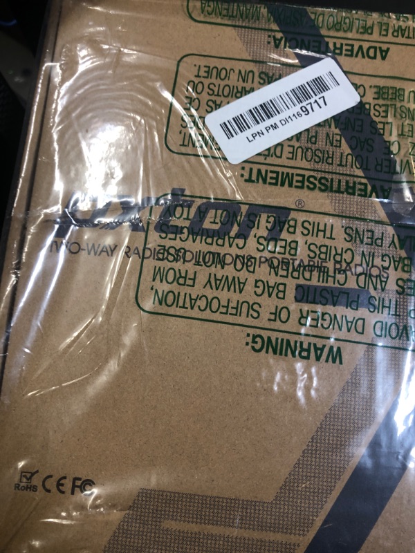 Photo 1 of pxton Walkie Talkies Long Range for Adults with Earpieces,16 Channel Walky Talky Rechargeable Handheld Two Way Radios with Flashlight Li-ion Battery and Charger?4 Pack?