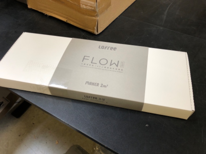 Photo 1 of Flow Lite 100 Keys Low Profile Mechanical Keyboard, Swappable Rechargeable Wireless Keyboard with 2.4G Receiver, Bluetooth and Wired Connection for Windows, Mac/Spector Linear Switches (Marble)