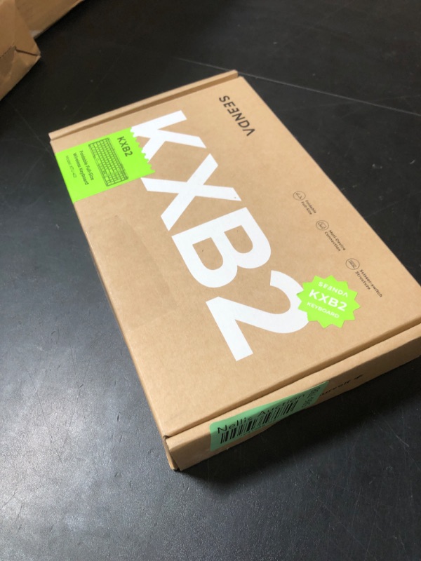 Photo 1 of seenda Foldable Bluetooth Keyboard for Travel, Portable Wireless Folding Keyboard with Number Pad, Full-Size Rechargeable Keyboard for Laptop Tablet PC Mac Windows iOS Android - Purple Pink