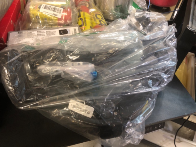 Photo 1 of HUANUO Dual Monitor Stand - Full Adjustable Monitor Desk Mount Swivel Vesa Bracket with C Clamp, Grommet Mounting Base for 13 to 32 Inch Computer Screens - Each Arm Holds 4.4 to 19.8lbs