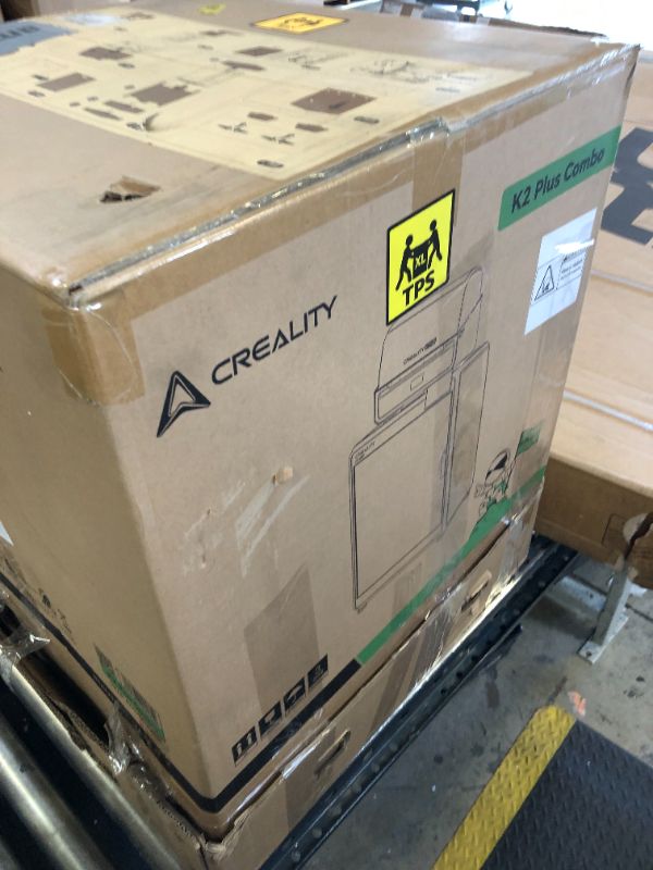 Photo 1 of Creality K2 Plus Combo 3D Printer, Multi Color Printing with New CFS, Max 600mm/s Printing Speed, Full-auto Leveling, Next-Gen Direct Drive Extruder, Dual Al Camera, Build Volume 350 * 350 * 350mm