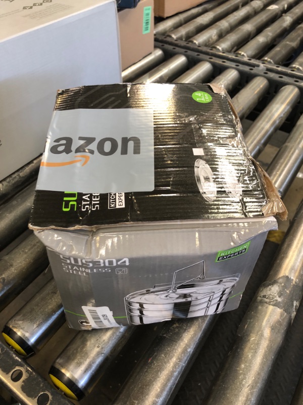 Photo 1 of Kelepu Instant Pot Insert for Cooking Two Layer Stainless Steel Steamer Pot Stackable Steamer With 1 Piece Basket for Cooking Dumplings Vegetables Fish In the Kitchen