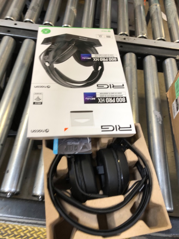 Photo 1 of RIG 800 PRO HX Wireless Gaming Headset & Multi-Function Base Station Officially Licensed for Xbox Series X|S, Xbox One, Windows 10/11 PCs - Dolby Atmos 3D Audio - Up to 60 Hour Battery