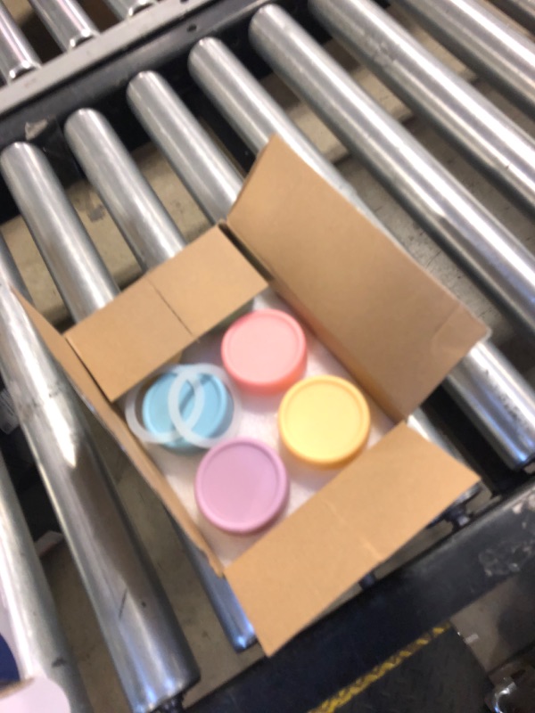 Photo 1 of 6 Pack Salad Dressing Container To Go, 1.7oz Small Glass Dressing Containers with Lids,Glass Condiment Containers for Lunch Box, Dipping Sauce Containers for Food, Salad Jars with Lids Meal Prep