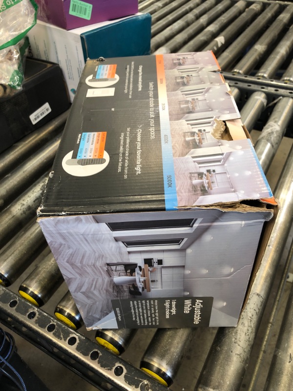 View 2 of Feit Electric LED Downlight Retrofit Kit with Baffle Trim, 75W Equivalent, 5/6-Inch Dimmable Recessed Can Light, Adjustable White 2700K-5000K, 90+ CRI, 50,000-Hour Lifetime, LEDR56B/6WYCA/MP/6