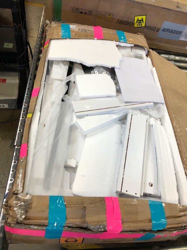 Photo 1 of HOMMPA LED Coffee Table for Living Room Lift Top Coffee Tables with Storage Morden High Gloss 4 Tiers White Tea Table Center Tables Sofa Hidden Compartment & 2 Open Shelve & 2 Drawers