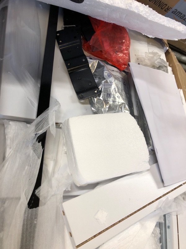 Photo 1 of HOMMPA LED Coffee Table for Living Room Lift Top Coffee Tables with Storage Morden High Gloss 4 Tiers White Tea Table Center Tables Sofa Hidden Compartment & 2 Open Shelve & 2 Drawers