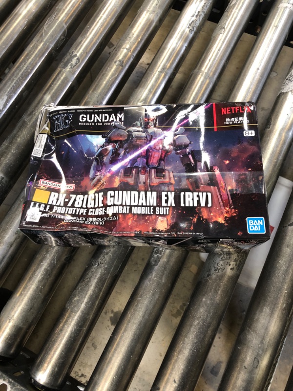 Photo 2 of Bandai Hobby - Gundam: Requiem for Vengeance - #255 Gundam EX (RFV), Bandai Spirits HG 1/144 Model Kit