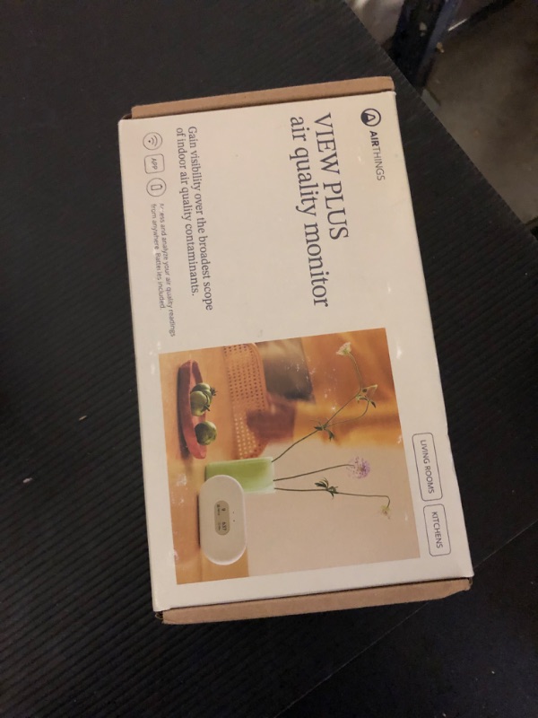 Photo 1 of Airthings 2960 View Plus - Battery Powered Radon & Air Quality Monitor (PM, CO2, VOC, Humidity, Temp, Pressure)