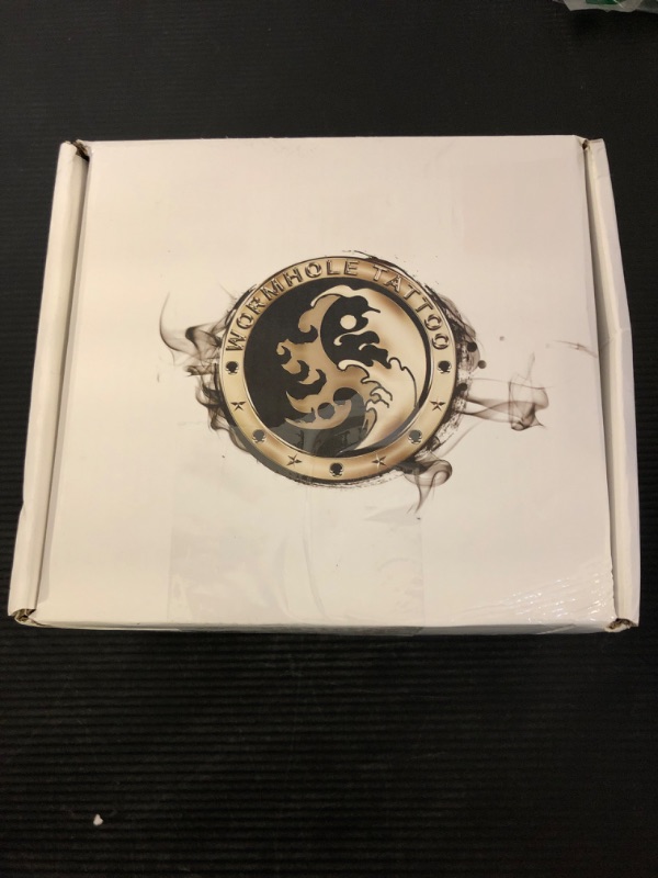 Photo 1 of Tattoo Kit, Wormhole Tattoo Machine Kit Tattoo Gun Kit Cartridge Needles Tattoo Pen Kit for Beginners Rotary Tattoo Machine Pen Kit Complete Tattoo Kit Tattoo Supplies WTK104