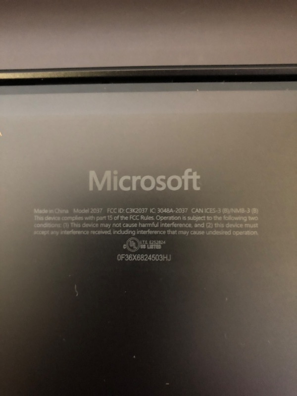 Photo 1 of Microsoft Surface Laptop (2024), Windows 11 Copilot+ PC, 15" Touchscreen Display, Snapdragon X Elite (12 core), 16GB RAM, 1TB SSD Storage, Black