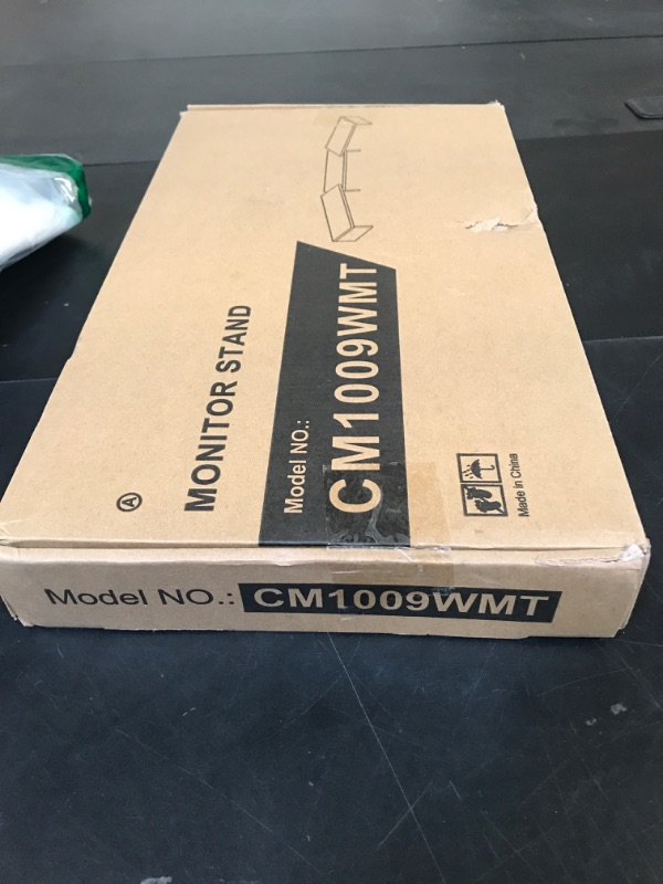 Photo 1 of TAVR Dual Monitor Stand Riser, Computer Monitor Stands for 2 Monitors, Extra Long Multifunctional Desktop Organizer Riser for Computer, Laptop, PC, Printer, TV, Max 48.2" Length, Rustic Brown