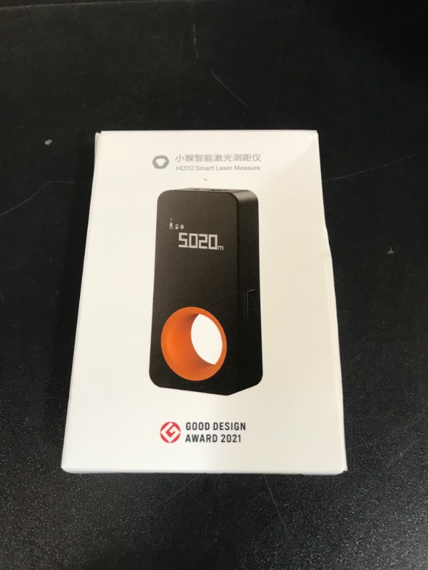 Photo 1 of HOTO Laser Measuring Tool, 98ft Laser Distance Measure Tool ±2mm Accuracy, Compact Laser Measurement Tool with Digital OLED Display, M/in/Ft Unit Switching, Real-time Data Sync