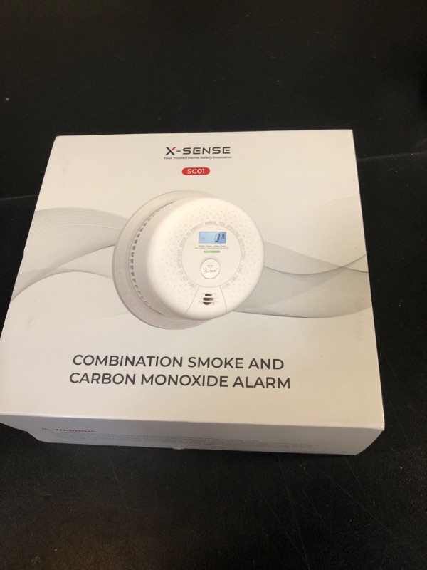 X-Sense Detector Carbon Monoxide Detector Combo, 10-Year Battery Smoke ...