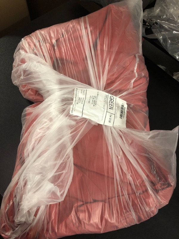 Photo 1 of Canopy Replacement Top Outdoor for 10x10 Pop up Tent only Silver Coated Cover with Ropes, Red