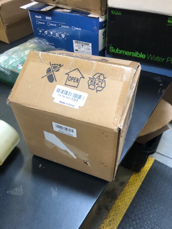 Photo 1 of YYJLX Crystal Semi Flush Mount Ceiling Light Fixture E26 Mini Antique Gold Chandelier Small Ceiling Lamp for Entryway Bedroom Bathroom Hallway Closet Foyer